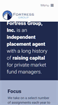 Mobile Screenshot of fortressgroupinc.com